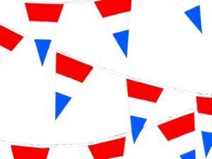 slingers nederlandse vlag ABCParty