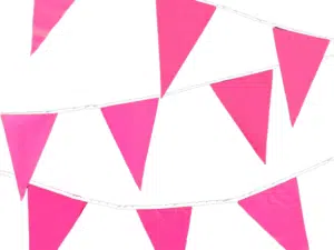 Slingers roze 10 meter ABCParty