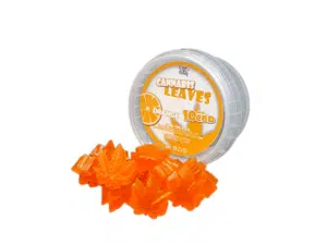 CBD Cannabis Leaves Orange 10mg