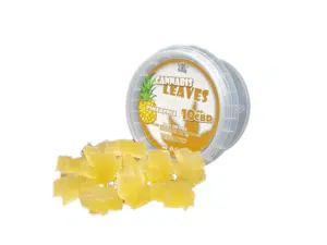 CBD Cannabis Leaves Pineapple 10mg