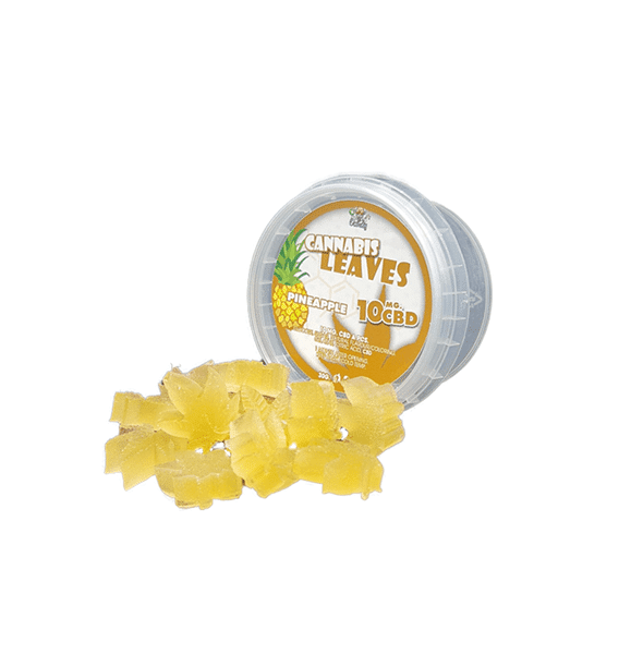 CBD Cannabis Leaves Pineapple 10mg