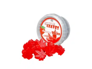 CBD Cannabis Leaves Strawberry 10mg