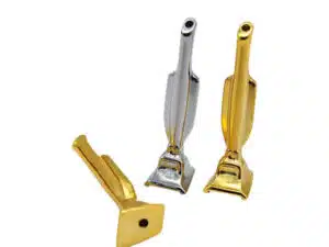 Stofzuiger snuifbuisjes zilver en goud