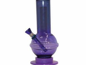 Acryl bong paars 18 cm