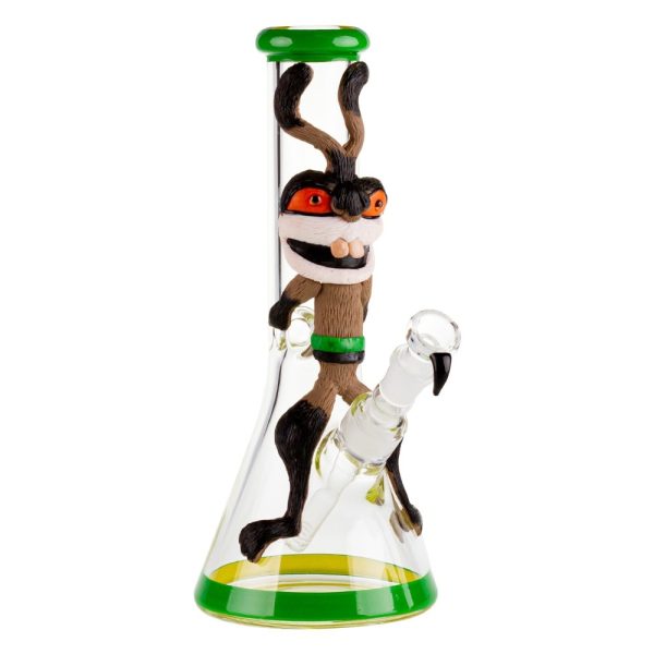 Bong in vetro Red Eye Rabbit - 18.8 mm - Immagine 3