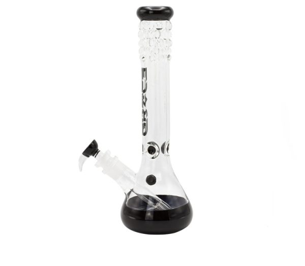 Grace Glass Bubbles Black Beaker Bong - Afbeelding 3