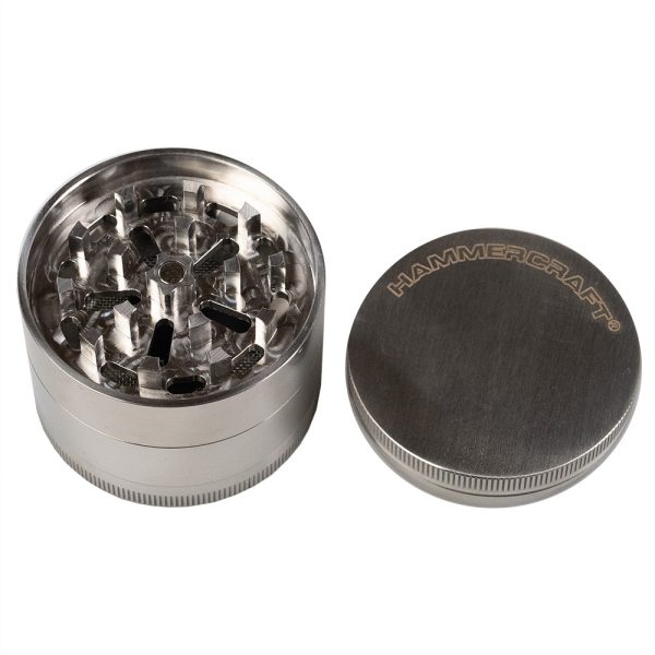 Hammercraft Stainless Steel Grinder 4-part - 54mm - Afbeelding 3