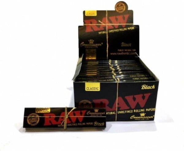 RAW Black Connoisseur - Kingsize Slim + Tupper Antall: Enkeltpakke - Bilde 2