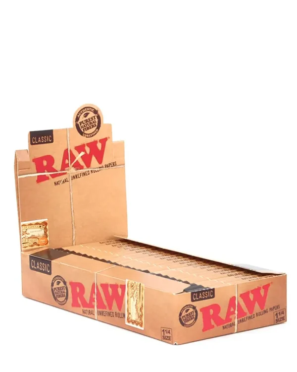 Χαρτιά RAW Classic - 1 1/4 Ποσότητα: Κουτί - Εικόνα 2