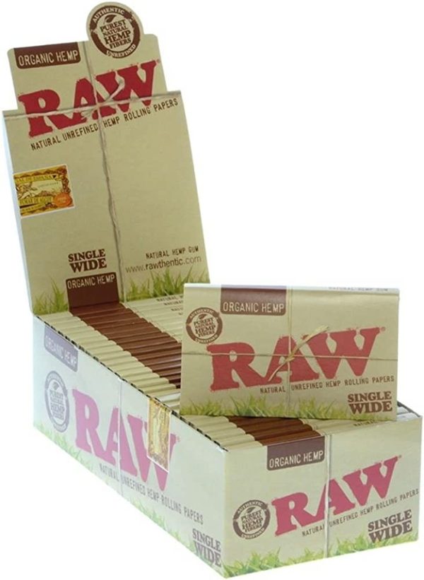 RAW Organic Papers - Single Wide Double Menge: Box - Bild 2