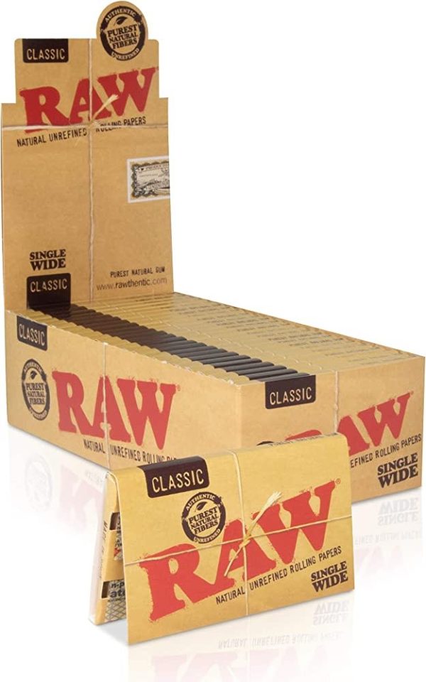Papeles clásicos RAW - Ancho simple y doble Cantidad: Caja - Imagen 2