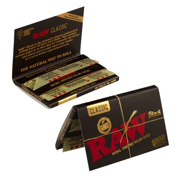Бумага RAW Black Papers - Single Wide Double Количество: Коробка - Изображение 2