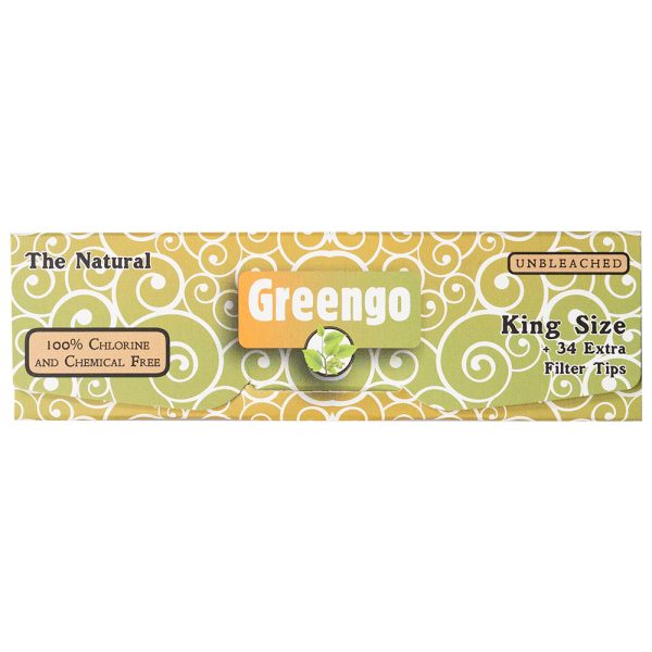 Бумага GreenGo неотбеленная, большого размера + наконечники, количество: коробка