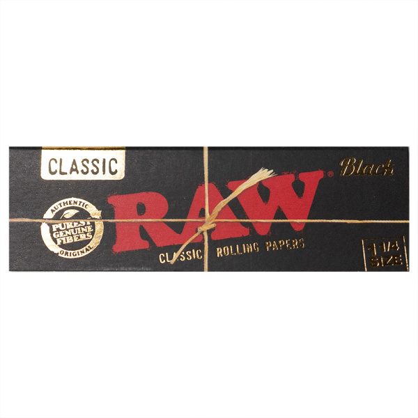 RAW Black Papers - 1 1/4 Aantal : Doos
