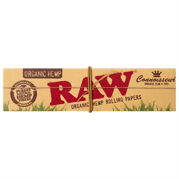 RAW Organic Connoisseur - Kingsize Slim + Tips Menge: Box