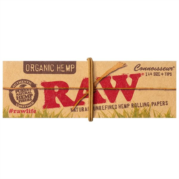 RAW Organic Connoisseur - 1 1/4 + Tips Menge: Einzelpackung