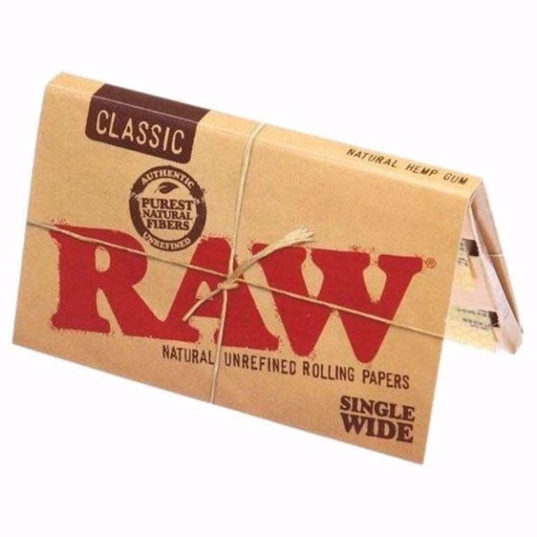 Papeles clásicos RAW - Ancho simple y doble Cantidad: Caja