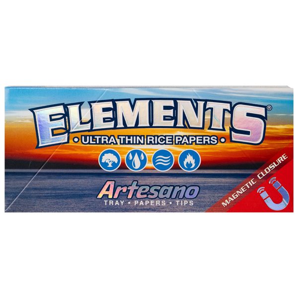 Elements Artesano - Kingsize Slim + Tips Menge: Einzelpackung
