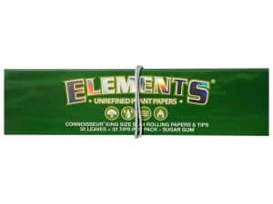 Buy Elements Green Connoisseur Kingsize Slim Tips? | Very competitive prices | ABCParty