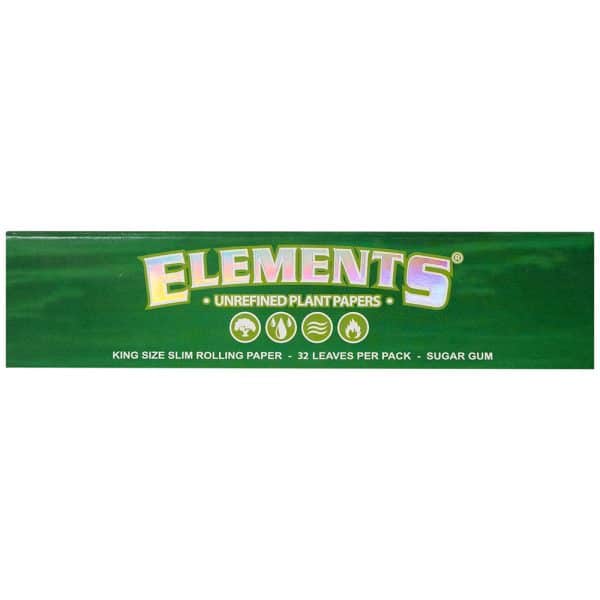Elements Green Papers - Kingsize Slim Quantity: Single Packet
