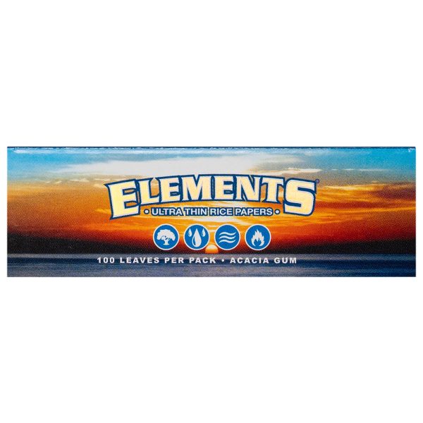 Χαρτιά Elements - Μονό Πλάτος Διπλό Ποσότητα: Κουτί