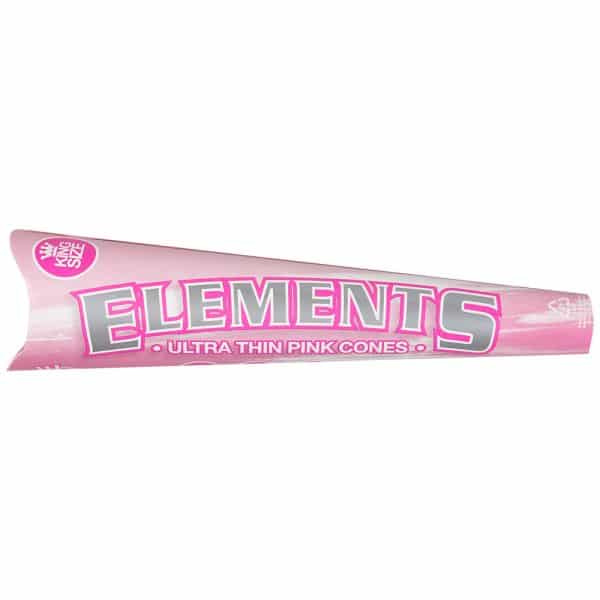 Elements Pink Cones - Kingsize - 3 Cones - Image 2