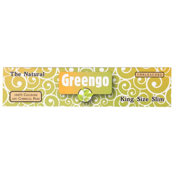 GreenGo Papers Unbleached - Kingsize Slim Aantal : Doos