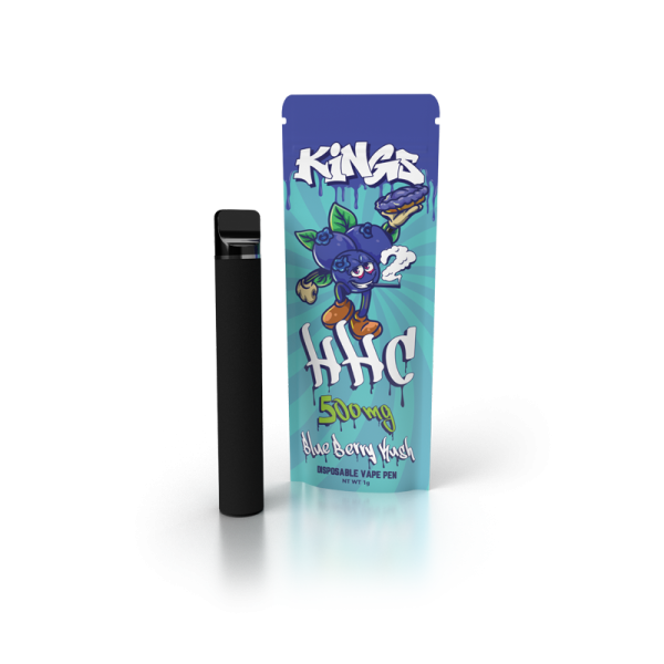 Kings HHC Vape - 1ml Blueberry Kush - Afbeelding 3