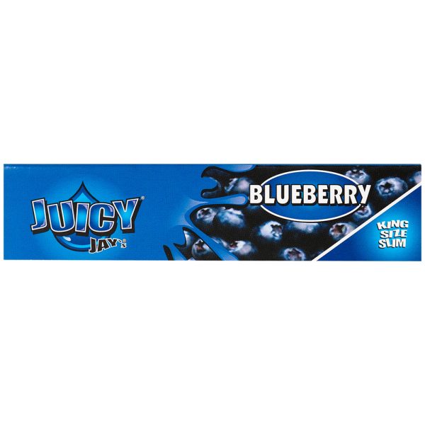 Juicy Jays Blueberry - Kingsize Slim Menge: Einzelpackung