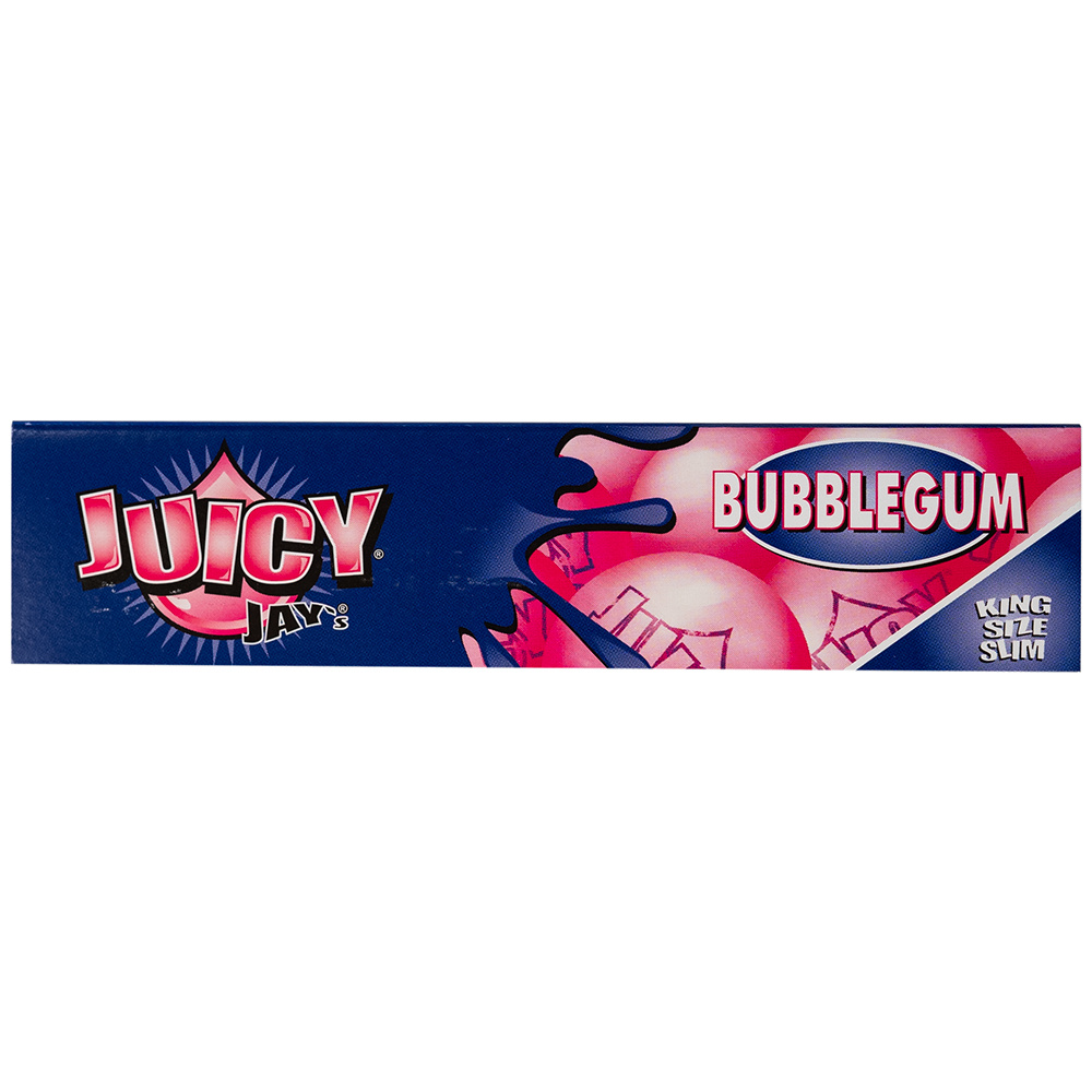 Acheter des Juicy Jays Bubble Gum Kingsize Slim ? | Prix très compétitifs | ABCParty