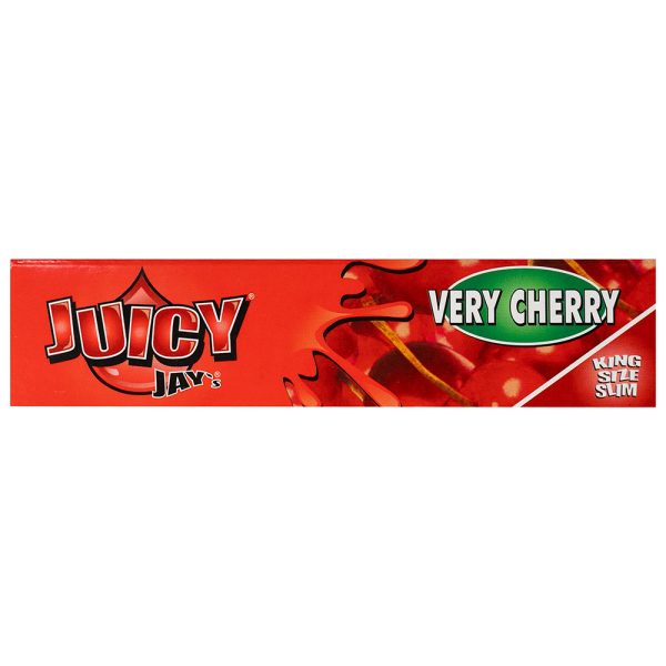Juicy Jays Cherry - Kingsize Slim Ilość: Pudełko