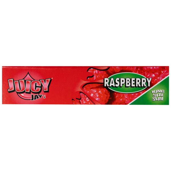 Juicy Jays Raspberry - Kingsize Slim Ποσότητα: Κουτί