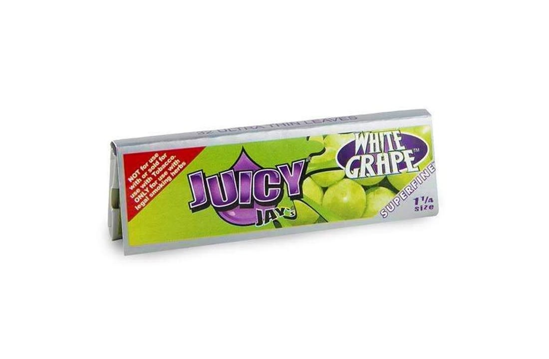 Papier à rouler Juicy Jays Fine White Grape 1 1 4 | Prix très compétitifs | ABCParty