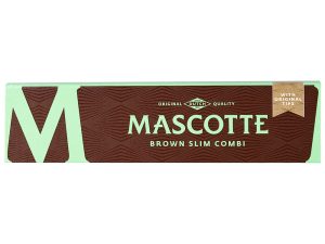 mascot brown combi white tip kingsize slim Kopen? | Zeer scherpe prijzen | ABCParty