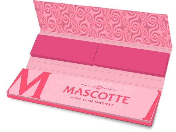 Mascotte Pink Combi + Tip - Kingsize Slim Aantal : Los Pakje - Afbeelding 2