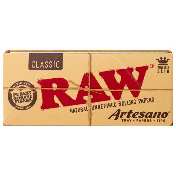 RAW Artesano - Kingsize Slim + Tips Menge: Box