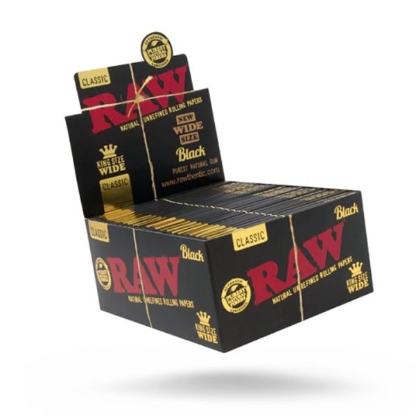 RAW Black Papers - Kingsize Aantal : Doos - Afbeelding 2