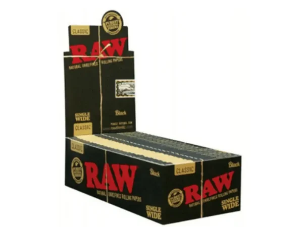 Бумага RAW Black Papers - Single Wide Double Количество: Коробка - Изображение 3
