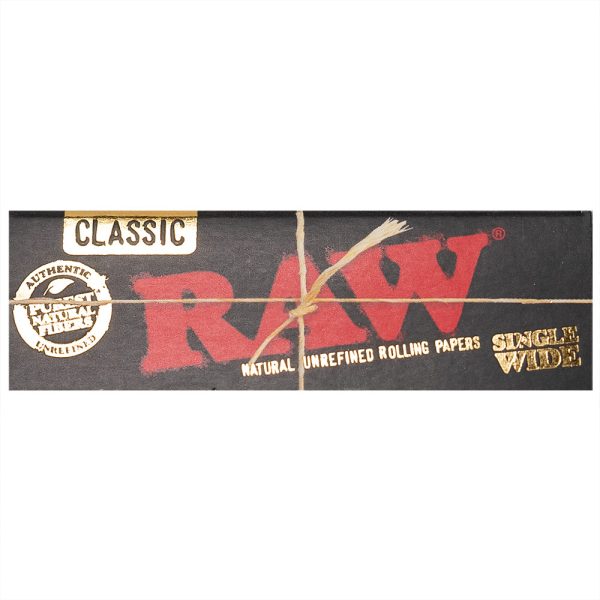 Papiery RAW Black – pojedyncza szerokość Ilość: Pudełko