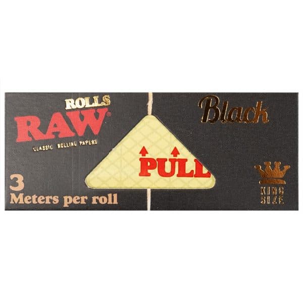 RAW Black Rolls Kingsize - 3m - Afbeelding 2