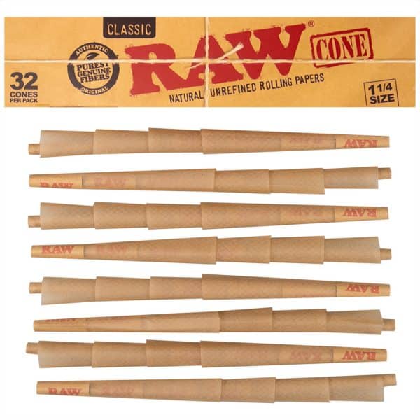 RAW Cones - 1 1/4 - 32 Cones - Afbeelding 2