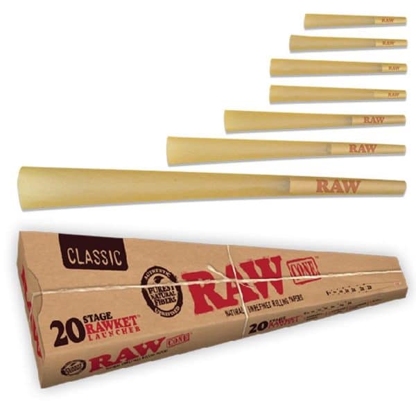 RAW 20 Stage RAWKET Launcher - 20 Cones