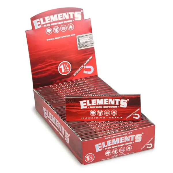 Красные бумаги Elements - 1 1/4 Количество: Упаковка на развес - Изображение 2