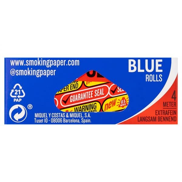 Räucherrollen Blau - 4m