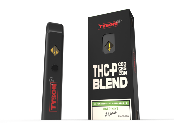 Mike Tyson 2.0 THC-P Vapes - 2ml Blackeye Berry Kush - Afbeelding 5