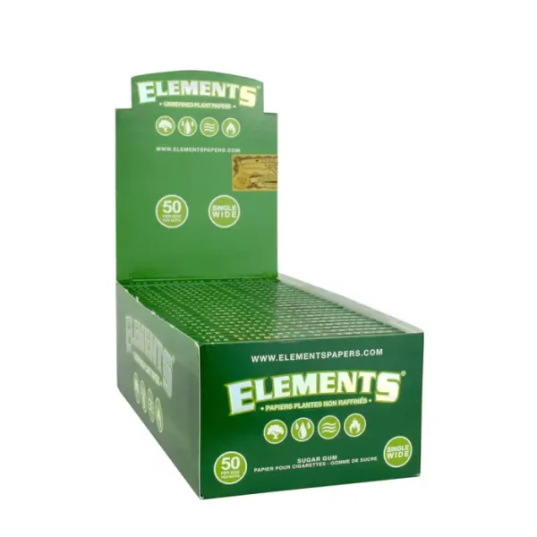 Elements Green Papers - Single Wide Quantity: Loose Packet - Image 2